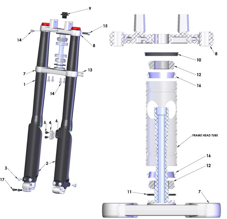 BEARING - STEERING TAPERED