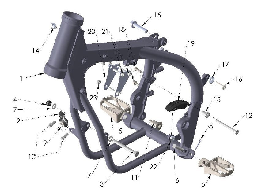 M8 X 80 HH ZINC