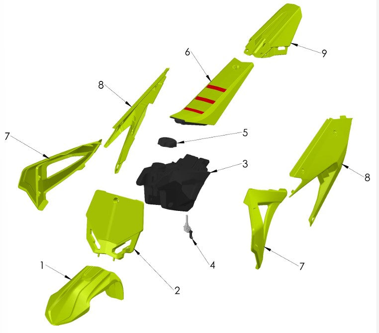 FENDER - FRONT - CX50SR - 2021 AND NEWER - FXX