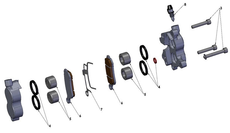 PAD SET - FRONT BRAKE ZL150