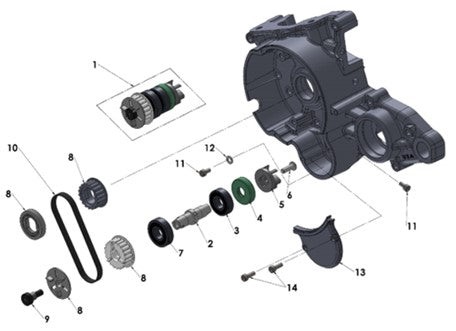WATERPUMP KIT 50CC VENOM