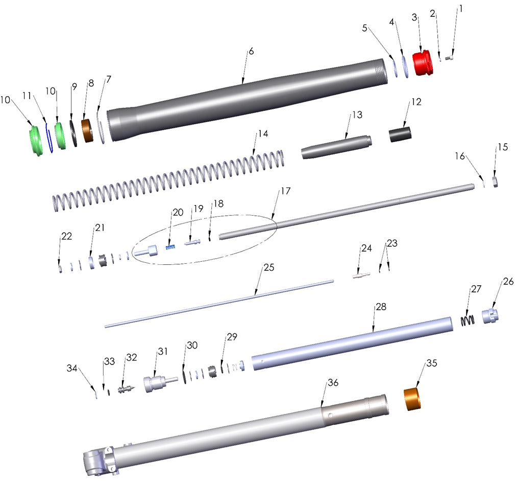 FORK - TRAVEL LIMITER SPACER