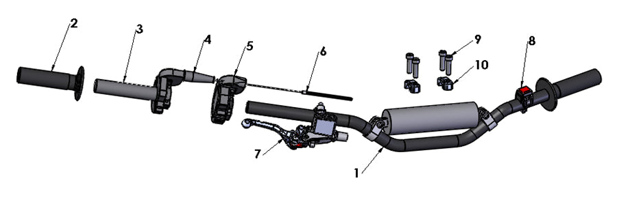 STOP RING - THROTTLE - MICRO BAR