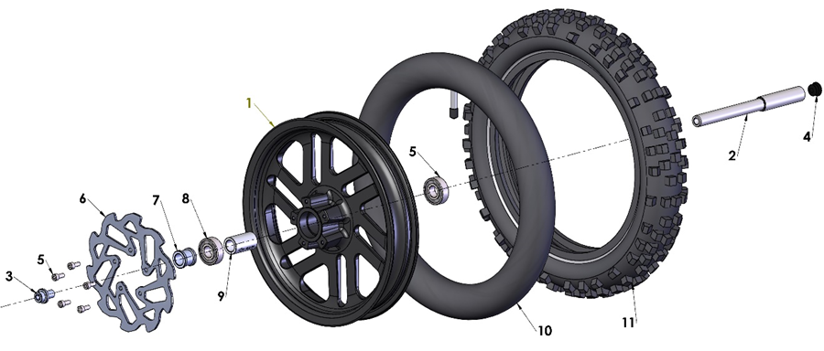 PLUG - AXLE - HOLLOW 50CC – Minton Cycle