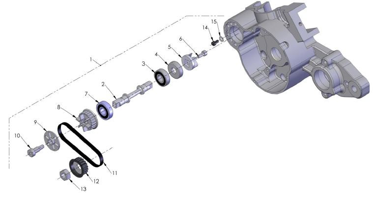 BELT - WATERPUMP -1/4 IN
