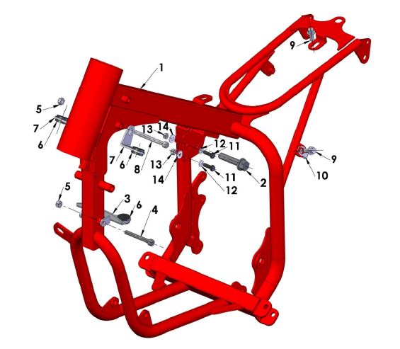 M6 LOCKNUT