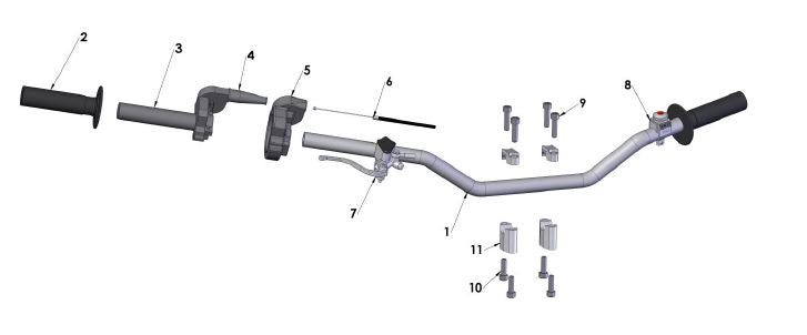 BRAKE - FRONT LEVER KIT - FORMULA