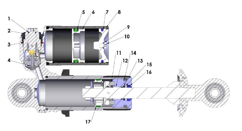 BUSHING - SHOCK SHAFT - CARD