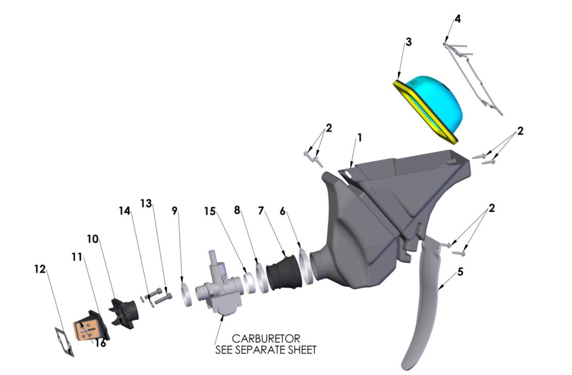 REED ASSY - TASSINARI V FORCE
