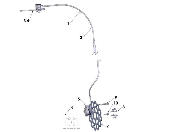 ROTOR - BRAKE - FRONT - 50CC FORMULA