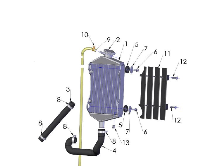 GROMMET - RADIATOR