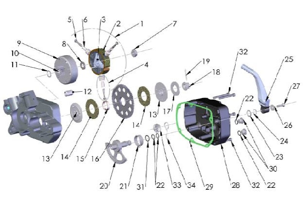 SHIM - CLUTCH BACKING SPACER - 3 SPLINE
