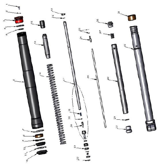 FORK ADJUSTER PIN