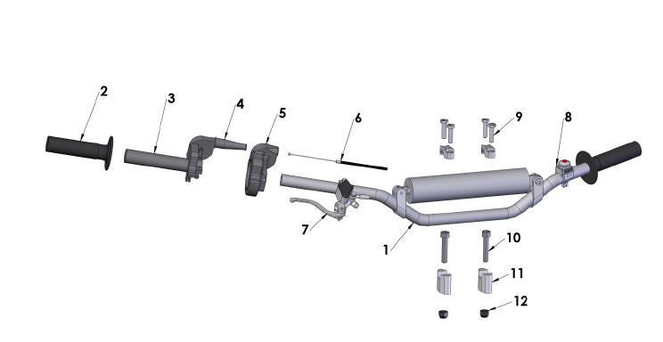 BRAKE - FRONT LEVER KIT - FORMULA