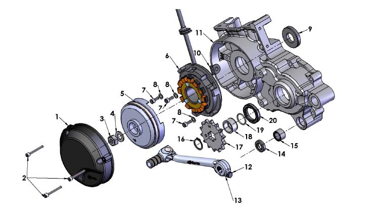SEAL, CRANKSHAFT