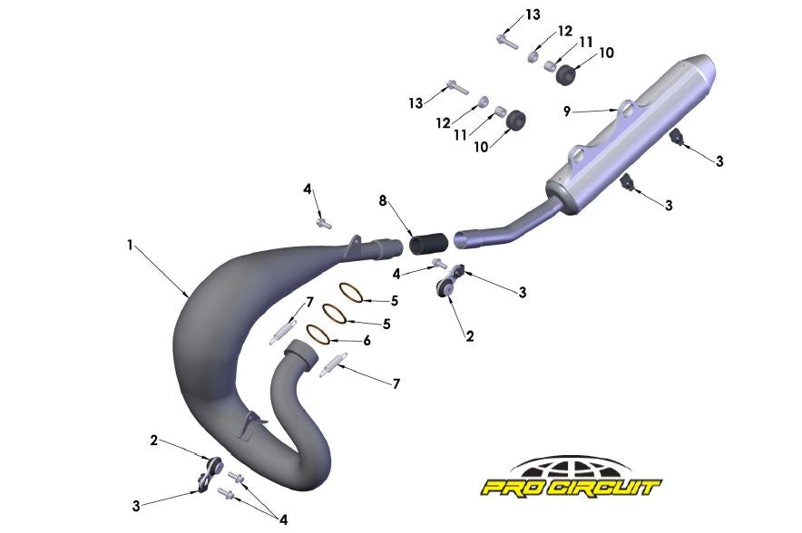O-RING - EXHAUST FLANGE