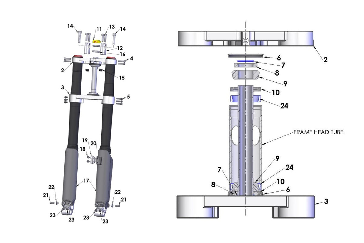 BEARING - STEERING TAPERED