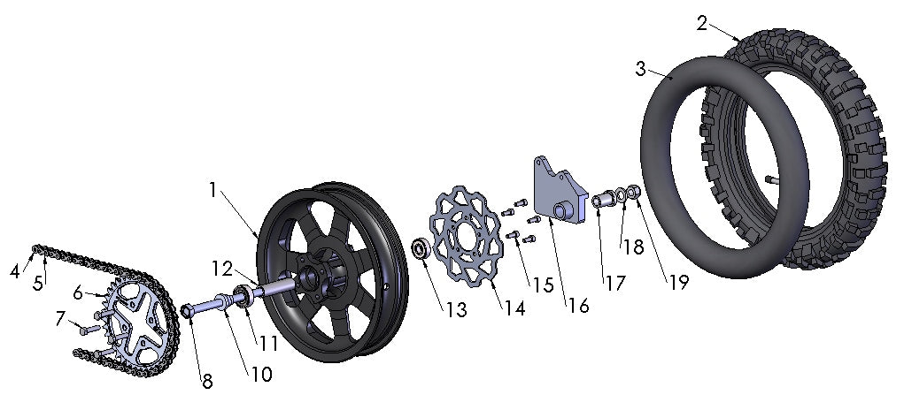 BRAKE - ROTOR REAR - 160MM