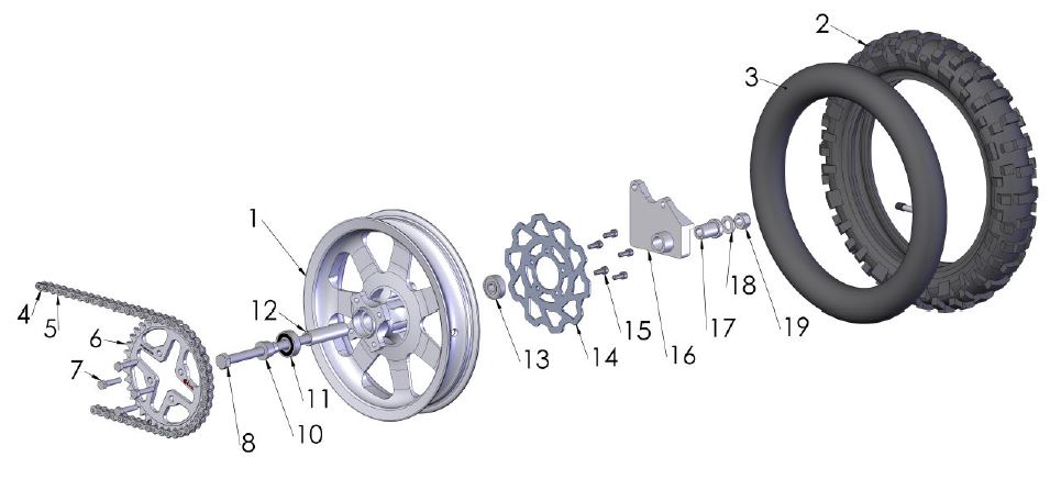 M12-1.25 LOCKNUT FINE THREAD