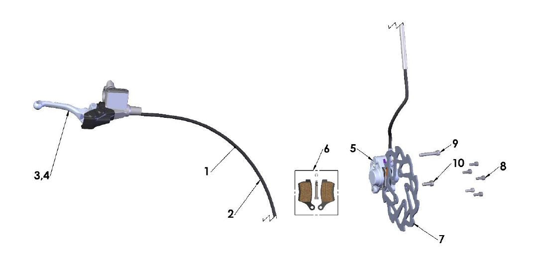 COVER - BRAKE & CLUTCH M/C - ROLLER LEVER STYLE - ALL BIKES