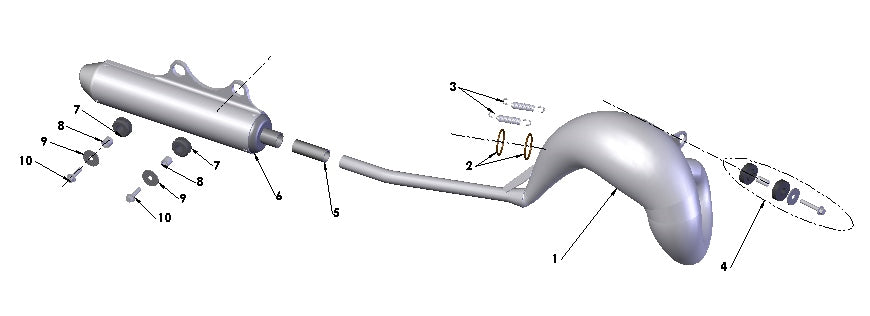 GROMMET FOR SILENCER & UPPER KING RADIATOR MOUNT