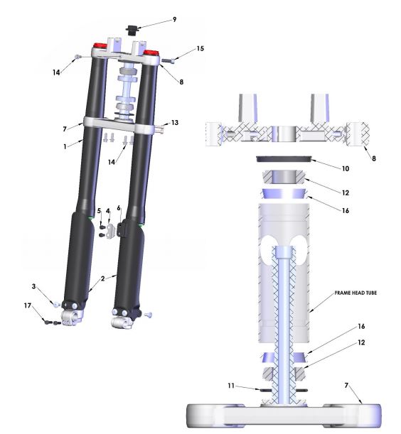 TOOL - STEERING STEM BEARING AND SEAL INSTALLER ASSY