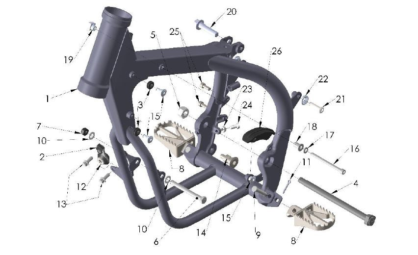 CHAIN SLIDE - LOWER - 65/KING 2021