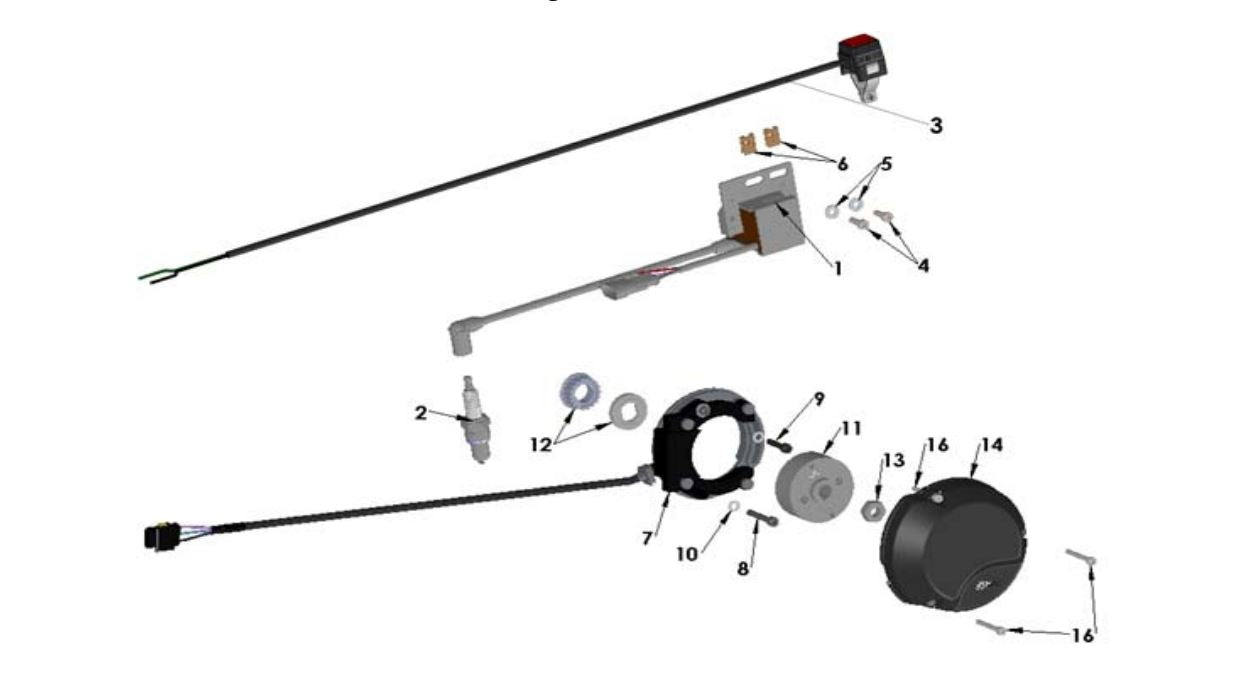 TOOL - PULLER - CLUTCH & FLYWHEEL - CX50