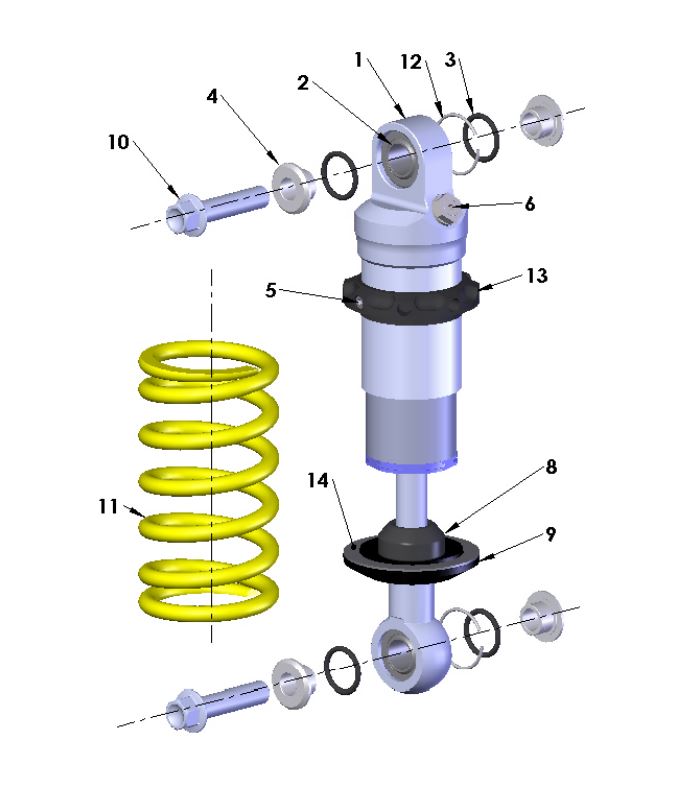 BUSHING - SHOCK - CARD