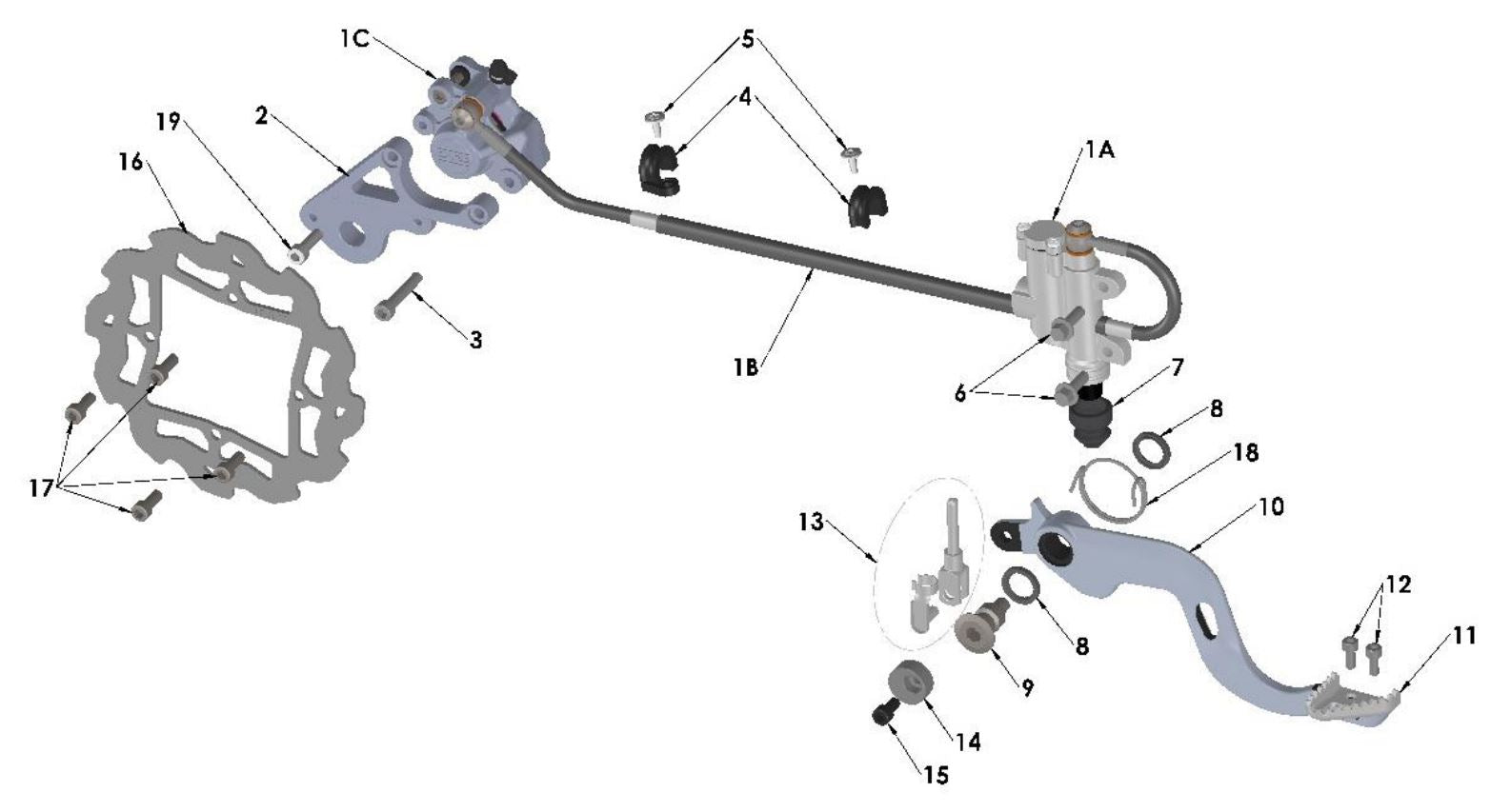 BUSHING - REAR BRAKE PEDAL