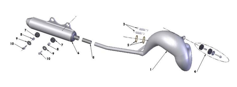 REPACK KIT - LONG SILENCER