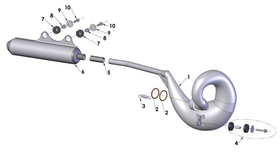 O-RING - EXHAUST FLANGE