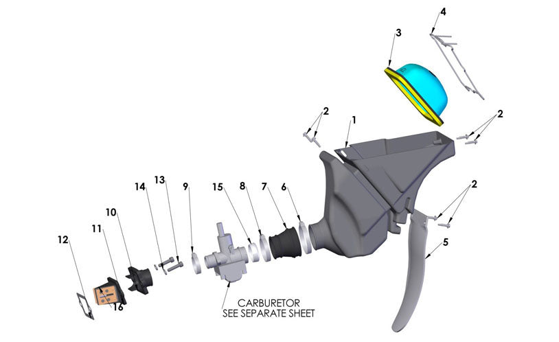 REED ASSY - TASSINARI V FORCE