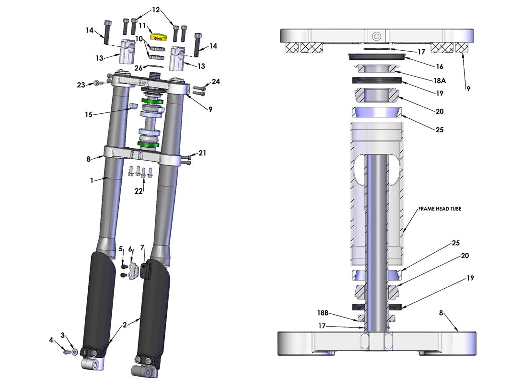 BEARING - STEERING TAPERED