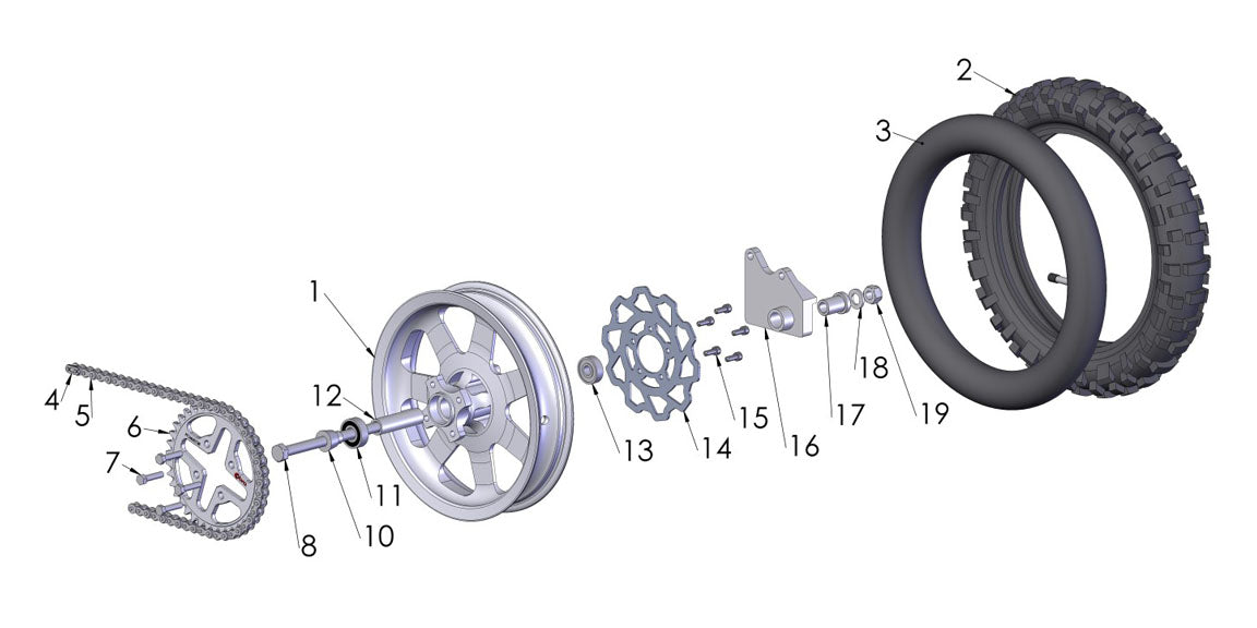 BRAKE - ROTOR REAR - 160MM